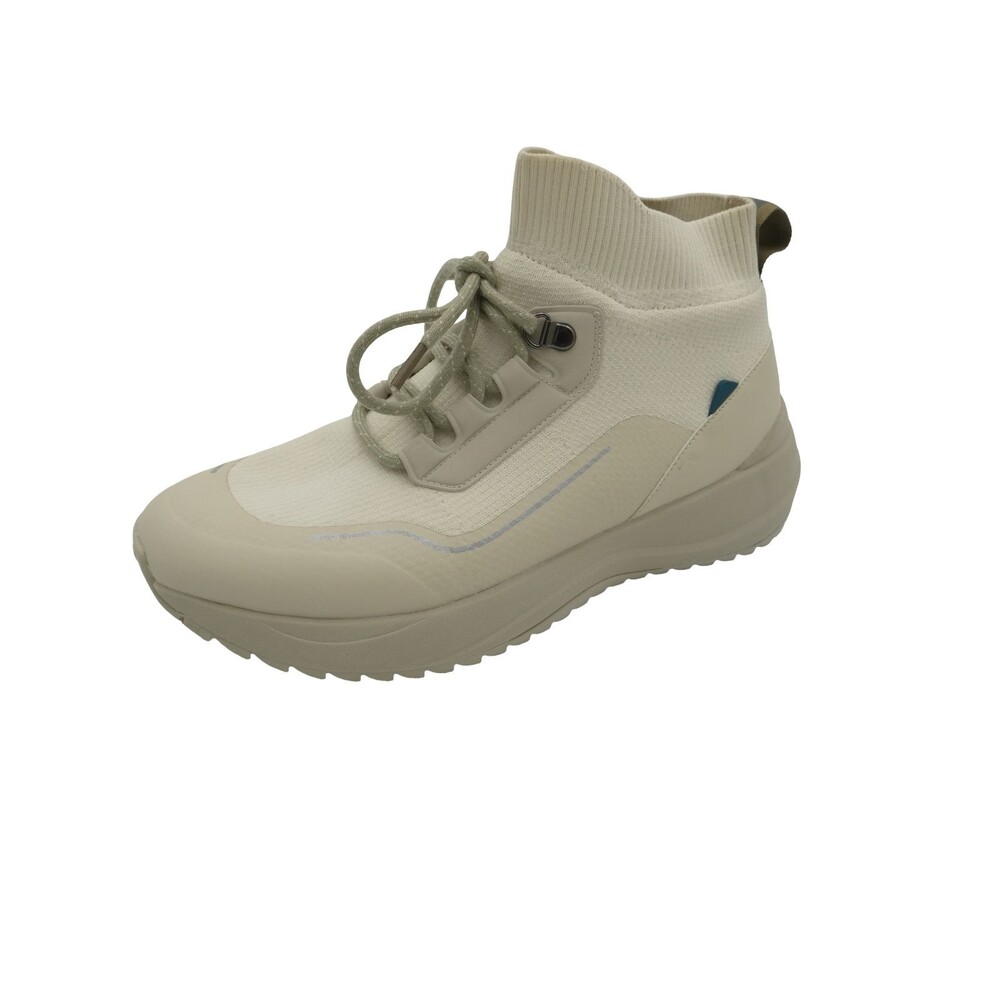 Vessi Stormburst Women's 10 Frost White Waterproof High Top Hiking Shoes